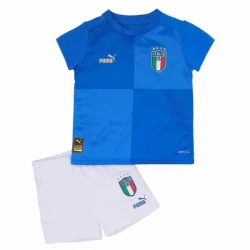 Kinder Italien Fußball Trikotsatz 2022 Heimtrikot