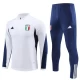 Kinder Italien Trainingsanzüge Sweatshirt 2023-24 Weiß