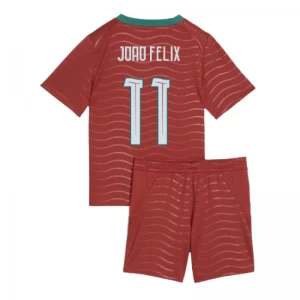 Kinder Joao Felix #11 Portugal Fußball Trikotsatz WM 2026 Heimtrikot
