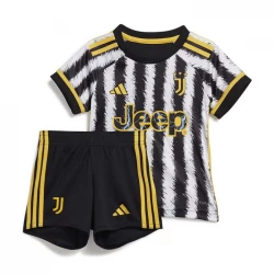 Kinder Juventus FC Fußball Trikotsatz 2023-24 Heimtrikot