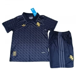 Kinder Juventus FC Fußball Trikotsatz 2024-25 Ausweichtrikot