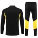 Kinder Juventus FC Trainingsanzüge Sweatshirt 2023-24 Schwarz
