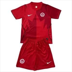Kinder Kanada Fußball Trikotsatz WM 2026 Heimtrikot