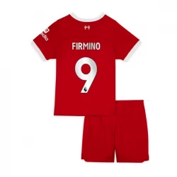 Kinder Liverpool FC Firmino #9 Fußball Trikotsatz 2023-24 Heimtrikot