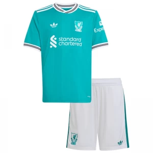 Kinder Liverpool FC Fußball Trikotsatz 2025-26 Ausweichtrikot