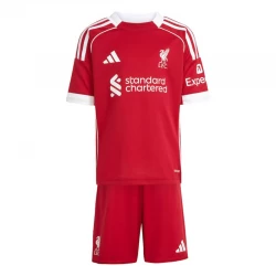 Kinder Liverpool FC Fußball Trikotsatz 2025-26 Heimtrikot