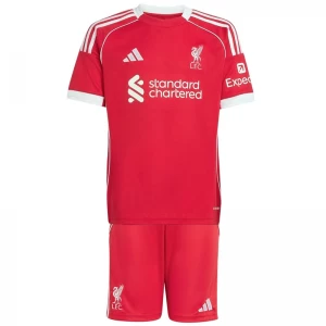 Kinder Liverpool FC Fußball Trikotsatz 2025-26 Heimtrikot