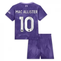 Kinder Liverpool FC Fußball Trikotsatz Mac Allister #10 2023-24 Ausweichtrikot