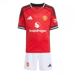 Kinder Manchester United Fußball Trikotsatz 2025-26 Heimtrikot