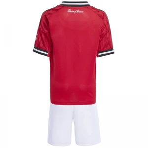 Kinder Manchester United Fußball Trikotsatz 2025-26 Heimtrikot