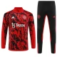 Kinder Manchester United Trainingsanzüge Sweatshirt 2023-24 Rot Camo