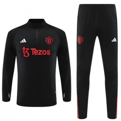 Kinder Manchester United Trainingsanzüge Sweatshirt 2023-24 Schwarz