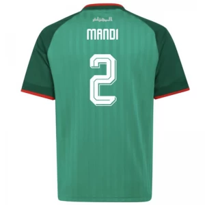 Kinder Mandi #2 Algerien Fußball Trikotsatz WM 2026 Auswärtstrikot