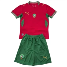 Kinder Marokko Fußball Trikotsatz WM 2026 Heimtrikot