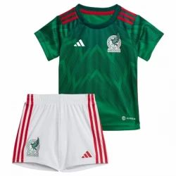 Kinder Mexiko Fußball Trikotsatz WM 2022 Heimtrikot
