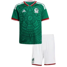 Kinder Mexiko Fußball Trikotsatz WM 2026 Heimtrikot