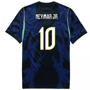 Kinder Neymar Jr #10 Brasilien Fußball Trikotsatz WM 2026 Auswärtstrikot