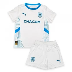 Kinder Olympique de Marseille Fußball Trikotsatz 2024-25 Heimtrikot
