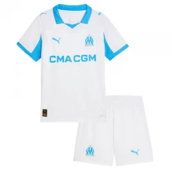 Kinder Olympique de Marseille Fußball Trikotsatz 2025-26 Heimtrikot