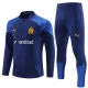 Kinder Olympique de Marseille Trainingsanzüge Sweatshirt 2023-24 Blau