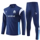 Kinder Olympique de Marseille Trainingsanzüge Sweatshirt 2023-24 Blau
