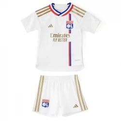Kinder Olympique Lyonnais Fußball Trikotsatz 2023-24 Heimtrikot