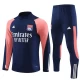 Kinder Olympique Lyonnais Trainingsanzüge Sweatshirt 2023-24 Blau