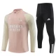 Kinder Olympique Lyonnais Trainingsanzüge Sweatshirt 2023-24 Light Rosa