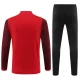 Kinder Olympique Lyonnais Trainingsanzüge Sweatshirt 2023-24 Rot
