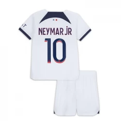 Kinder Paris Saint-Germain PSG Fußball Trikotsatz 2023-24 Neymar Jr #10 Auswärtstrikot