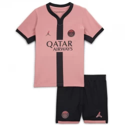 Kinder Paris Saint-Germain PSG Fußball Trikotsatz 2024-25 Ausweichtrikot