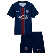 Kinder Paris Saint-Germain PSG Fußball Trikotsatz 2025-26 Heimtrikot