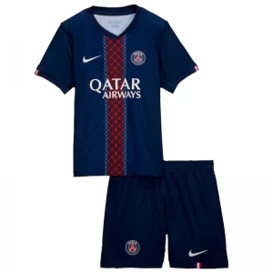 Kinder Paris Saint-Germain PSG Fußball Trikotsatz 2025-26 Heimtrikot