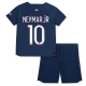 Kinder Paris Saint-Germain PSG Neymar Jr #10 Fußball Trikotsatz 2023-24 Heimtrikot
