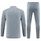 Kinder Paris Saint-Germain PSG Trainingsanzüge Sweatshirt 2023-24 Light Grau