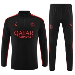 Kinder Paris Saint-Germain PSG Trainingsanzüge Sweatshirt 2023-24 Schwarz