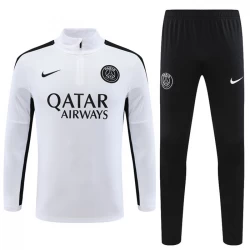 Kinder Paris Saint-Germain PSG Trainingsanzüge Sweatshirt 2023-24 Weiß