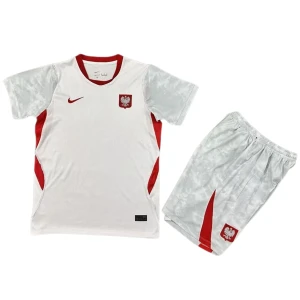 Kinder Polen Fußball Trikotsatz 2026 Heimtrikot