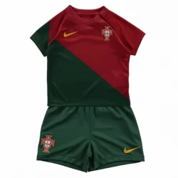 Kinder Portugal Fußball Trikotsatz WM 2022 Heimtrikot