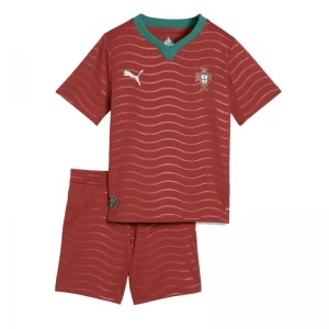 Kinder Portugal Fußball Trikotsatz WM 2026 Heimtrikot