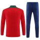 Kinder Portugal Trainingsanzüge Sweatshirt 2023-24 Rot
