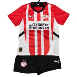 Kinder PSV Eindhoven Fußball Trikotsatz 2024-25 Heimtrikot