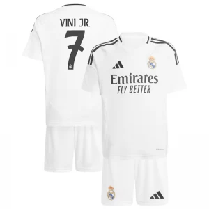 Kinder Real Madrid Cristiano Ronaldo #7 Fußball Trikotsatz 2024-25 Heimtrikot
