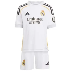 Kinder Real Madrid Fußball Trikotsatz 2025-26 Heimtrikot