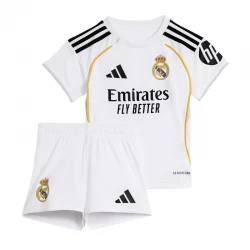Kinder Real Madrid Fußball Trikotsatz 2025-26 Heimtrikot