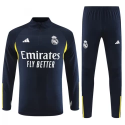 Kinder Real Madrid Trainingsanzüge Sweatshirt 2023-24 Blau