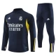 Kinder Real Madrid Trainingsanzüge Sweatshirt 2023-24 Blau
