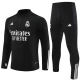 Kinder Real Madrid Trainingsanzüge Sweatshirt 2023-24 Schwarz
