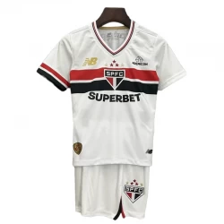 Kinder São Paulo FC Fußball Trikotsatz 2025-26 Heimtrikot