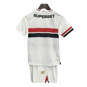 Kinder São Paulo FC Fußball Trikotsatz 2025-26 Heimtrikot
